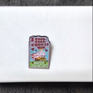2/$20 The Simpsons I Choo-Choo-Choose You Valentine's Day Pin, New!